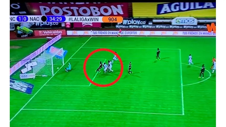 Así fue el gol del 'Pecoso' Correa a Atlético Nacional.