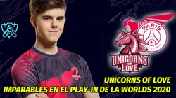 ¡Imparables! Unicorns of Love vence a PSG Talon en la Worlds 2020