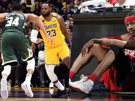 Iverson escogió a Giannis por sobre LeBron para formar una dupla