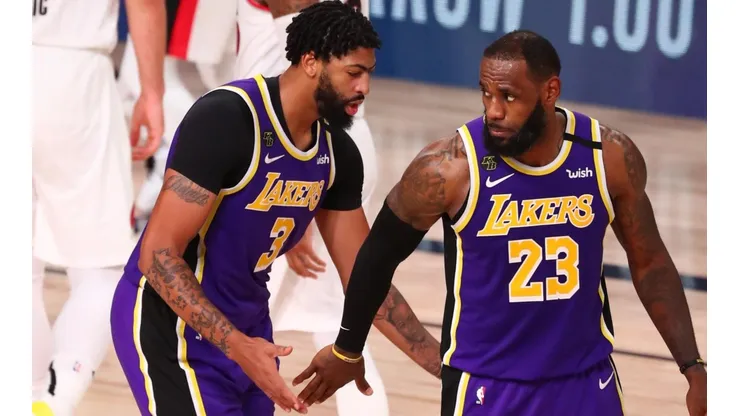 Los Angeles Lakers ante Denver Nuggets (Getty)