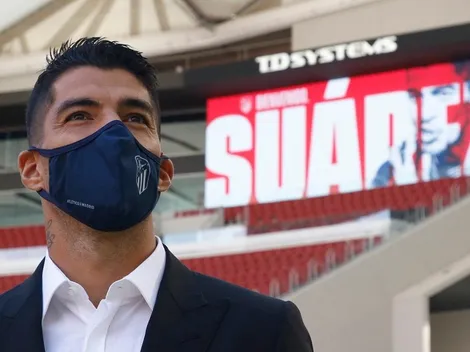 El primer posteo de Luis Suárez como jugador del Atlético Madrid