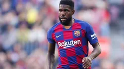Samuel Umtiti quedó muy relegado en Barcelona.