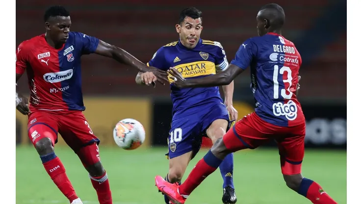 Foto de Carlos Tevez, jugador de Boca.