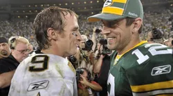 Drew Brees y Aaron Rodgers, uno de los duelos del fin de semana | Foto: Getty Images