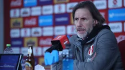 Ricardo Gareca no dio demasiadas explicaciones en su conferencia.