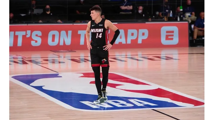Tyler Herro se metió en la historia de NBA Playoffs | Foto: Getty Images
