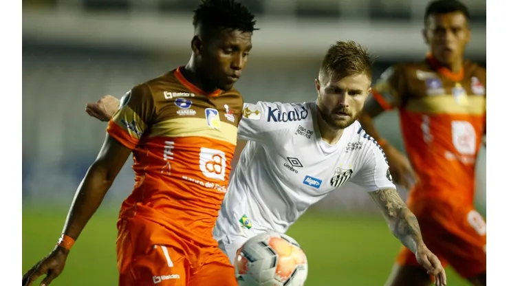 Delfín vs. Santos por la Copa Libertadores (Foto: Getty Images)