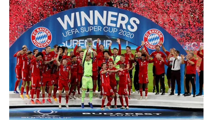 Por la Supercopa, Bayern Múnich escaló posiciones en la tabla de títulos