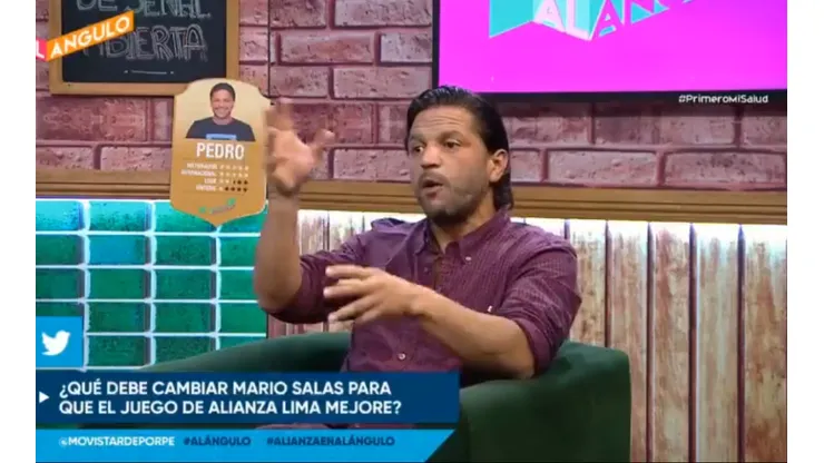 Pedro García es panelista en Al Ángulo.