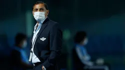 Foto de Ramón Díaz, entrenador de Libertad.