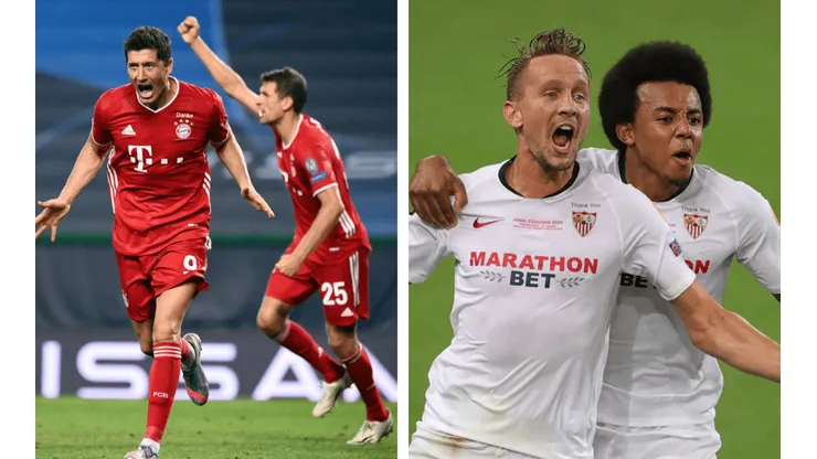 Bayern Múnich vs. Sevilla (Fotos: Getty Images)