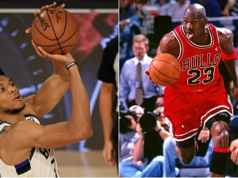 La emoción de Giannis Antetokounmpo al ser comparado con Michael Jordan