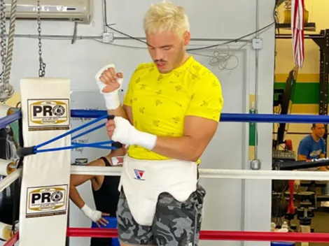 Julio César Chávez Jr dio que hablar con el look que eligió para el Face-Off con Cazares