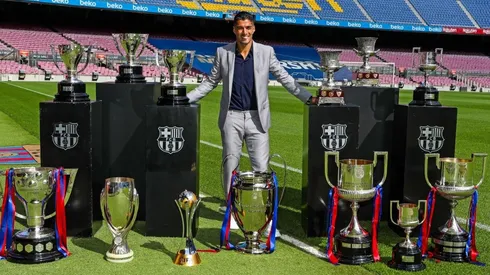 Los cinco jugadores que acompañaron a Suárez en su despedida del Barcelona