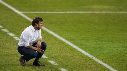 Matías Almeyda tiembla en el banquillo de San Jose Earthquakes. (Getty)