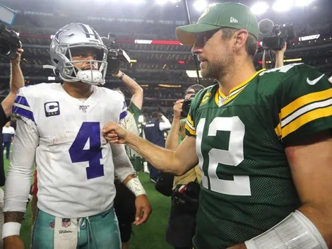 El elogio que Aaron Rodgers le brindó a Dak Prescott