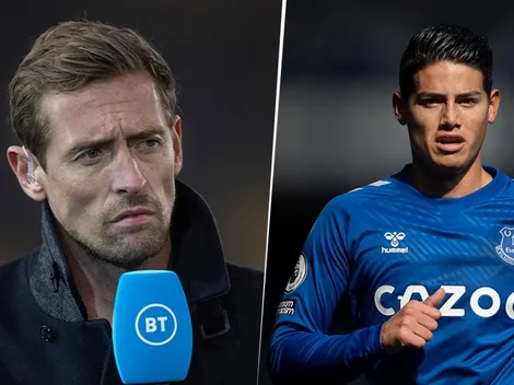 El gigante Crouch, rendido a los pies de James: "Hace cositas hermosas"