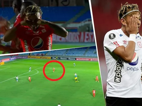 Regalito y adentro: 'blooper' de Católica y Duván Vergara anotó para América