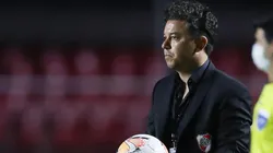 Ni la victoria de River pudo evitar que Gallardo se enoje en conferencia