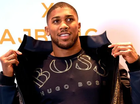 Anthony Joshua hizo una curiosa confesión sobre su vida sentimental