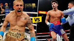 Ryan Garcia sorprendió al ir retar Jake Paul. (Getty)