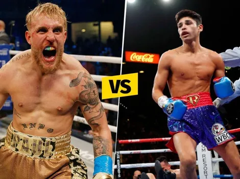 Ryan Garcia fue personalmente a retar Jake Paul