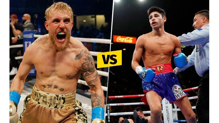 Ryan Garcia sorprendió al ir retar Jake Paul. (Getty)