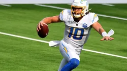 Justin Herbert, jugador de Los Angeles Chargers (Getty)