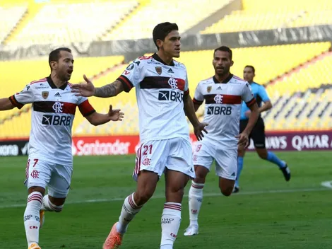 A Flamengo no le pesaron las bajas por COVID-19 y le ganó a Barcelona SC