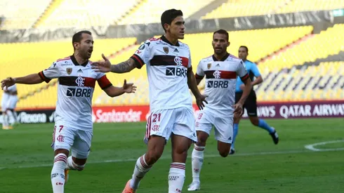 A Flamengo no le pesaron las bajas por COVID-19 y le ganó a Barcelona SC