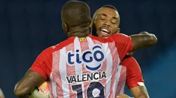 Carmelo Valencia y Fredy Hinestroza, las figuras del Junior contra Independiente del Valle (@Libertadores)