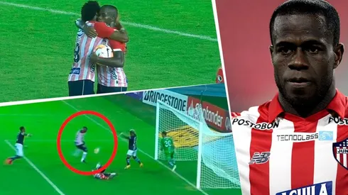 Así fue el gol de Carmelo Valencia a Independiente del Valle.