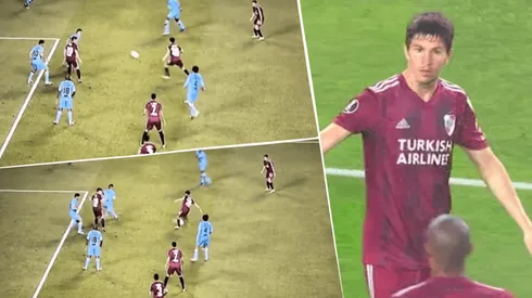Qué golazo, por favor: River tocó mil veces y Nacho Fernández definió todo