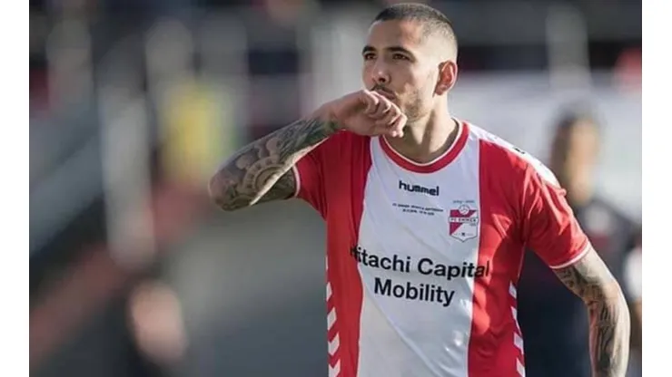 Sergio Peña juega en el Emmen hace más de un año.