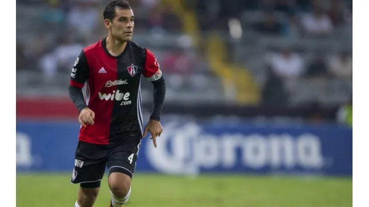 Rafa Márquez y una foto entrenando en España.