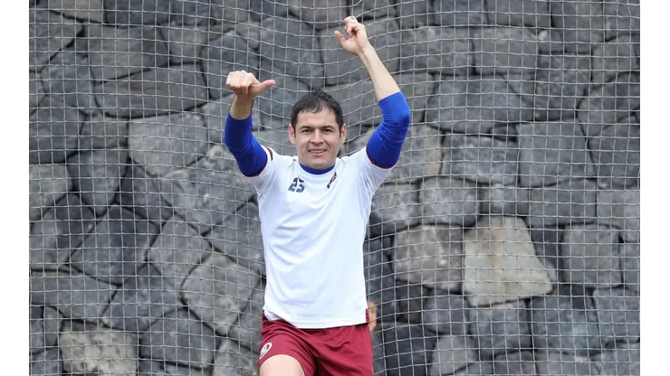 Pablo Aguilar está en la etapa final de recuperación (@CruzAzulCD)