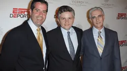 Álvaro Martín John Sutcliffe y Raúl Allegre (Getty Images)