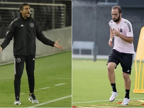 Entrenador de Inter Miami confirma cuándo debutará Gonzalo Higuaín