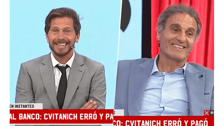 Vignolo y Ruggeri nos alegraron el día con su cruce en 90 Minutos