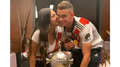 Con una sola frase, la esposa de Borré dejó tranquilos a todos los hinchas de River