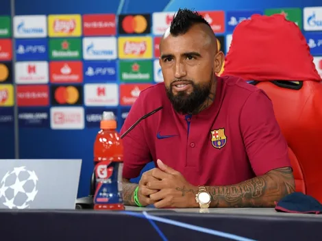 Vidal dejó Barcelona y los hinchas del Madrid recordaron su presentación