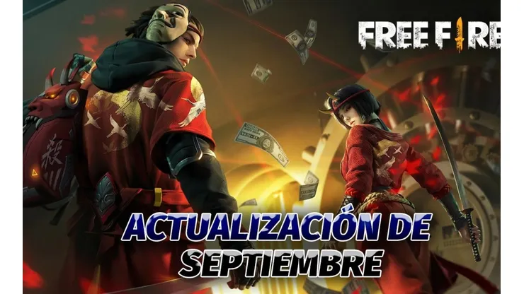 Fecha y Hora para la actualización de septiembre de Free Fire