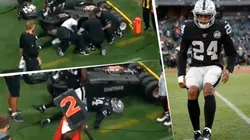 Johnathan Abram, jugador de Las Vegas Raiders (Getty Images)