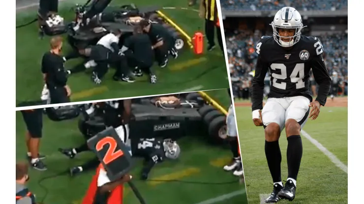 Johnathan Abram, jugador de Las Vegas Raiders (Getty Images)