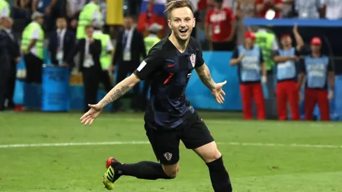 Ivan Rakitic en el Mundial de Rusia 2018.