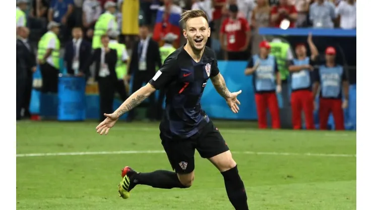 Ivan Rakitic en el Mundial de Rusia 2018.