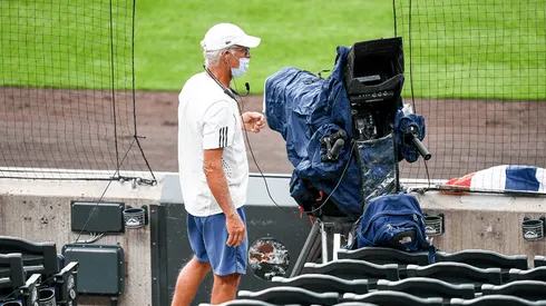 Cámara durante un juego de la MLB (Getty Images)