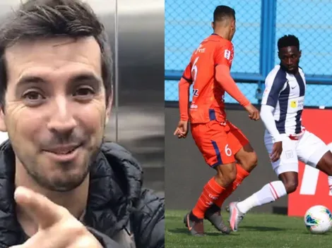 "Por Dios": Jesús Alzamora se volvió loco tras tropezón de Cristian Zúñiga