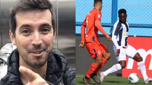 Jesus Alzamora es hincha confeso de Alianza Lima.