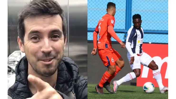 Jesus Alzamora es hincha confeso de Alianza Lima.